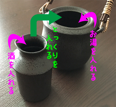 燗酒用酒器